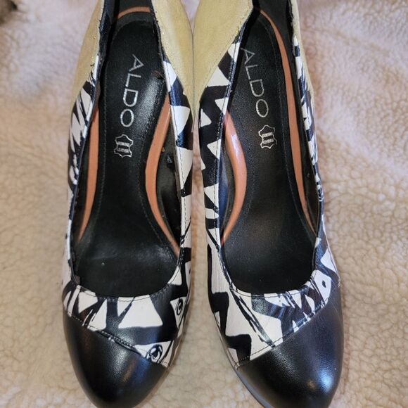 Aldo colorblock stiletto platform heels (6 / 36) - Picture 4 of 11